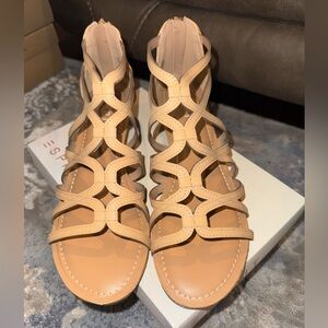 Esprit Beige Strappy Sandals